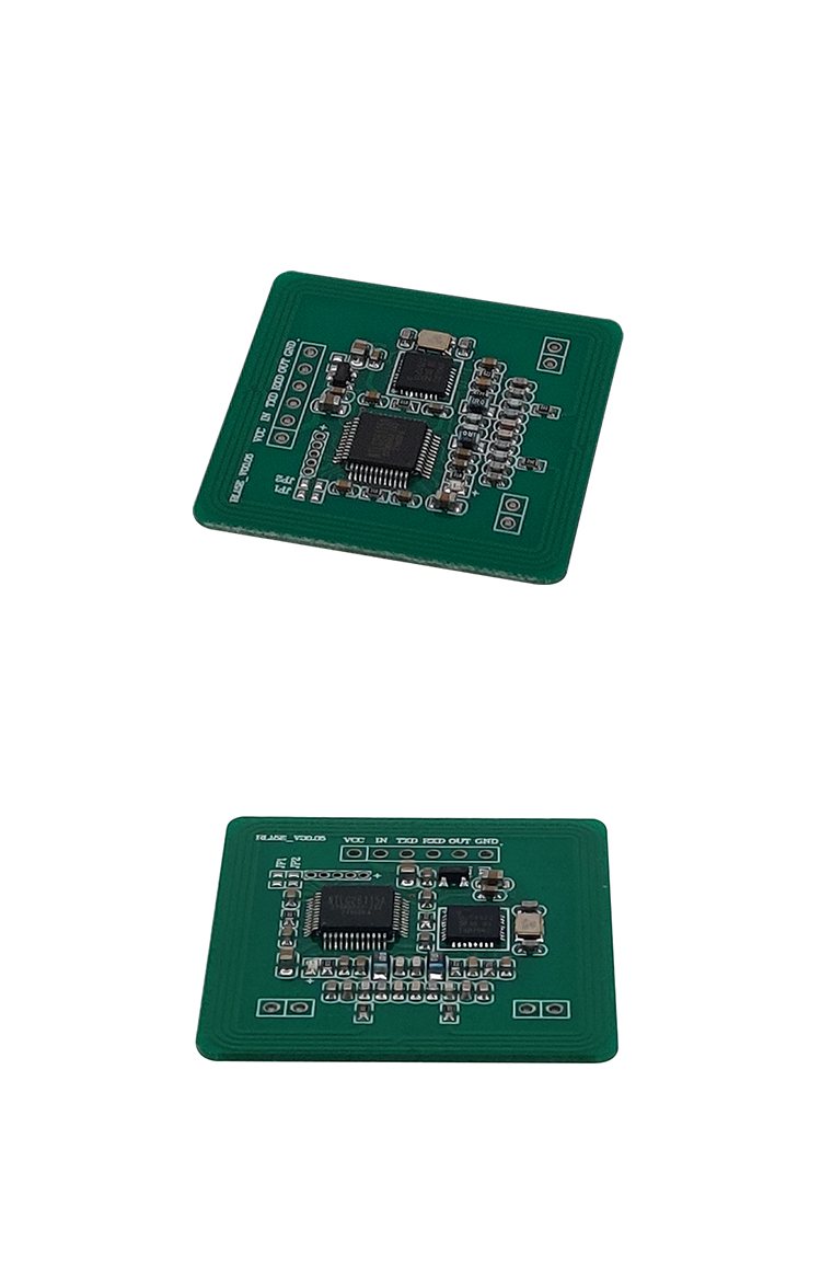 Embedded Mifare NFC Card RFID Reader ISO14443A Protocol 5V Input Power RS232 TTL